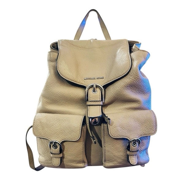 Michael Kors Cooper Nude Size Large Flap Backpack main image 6